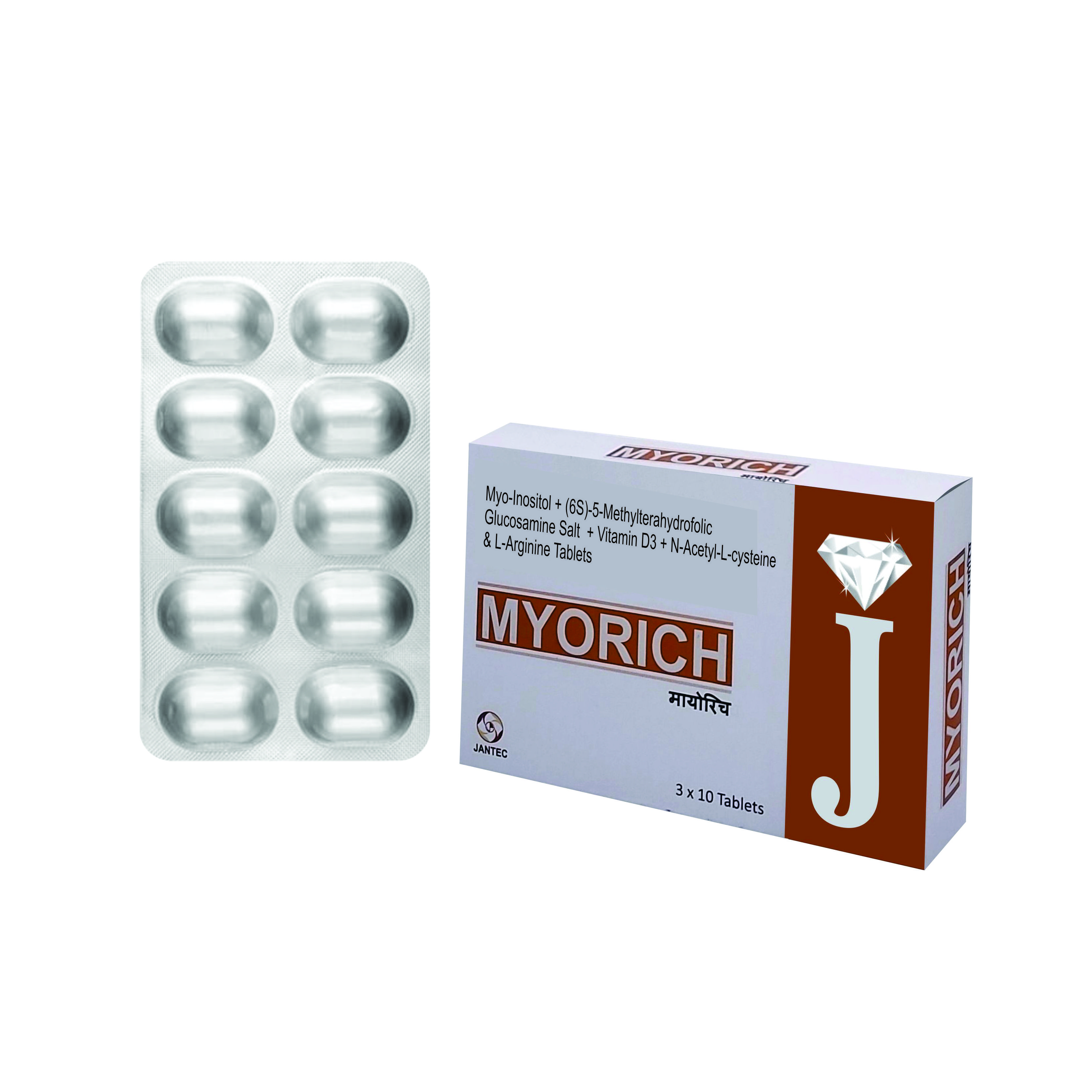 Myo-inositol Tablets for hormonal balance and reproductive health